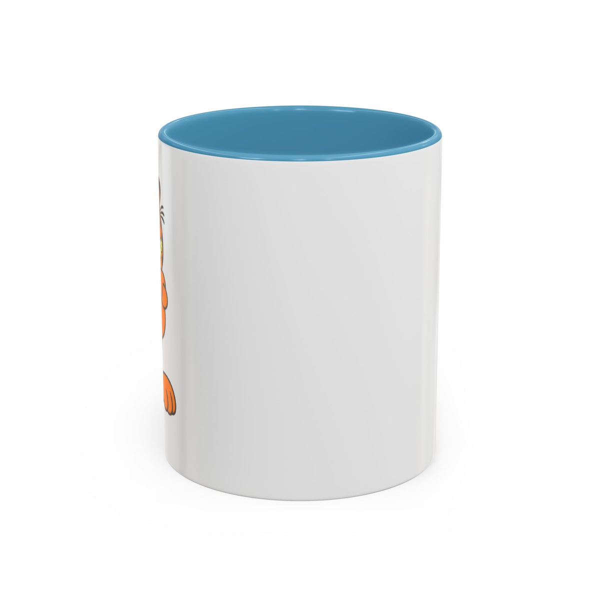 Cute Orange Cat Coffee Mug — Accent 11/15oz Ceramic Mug