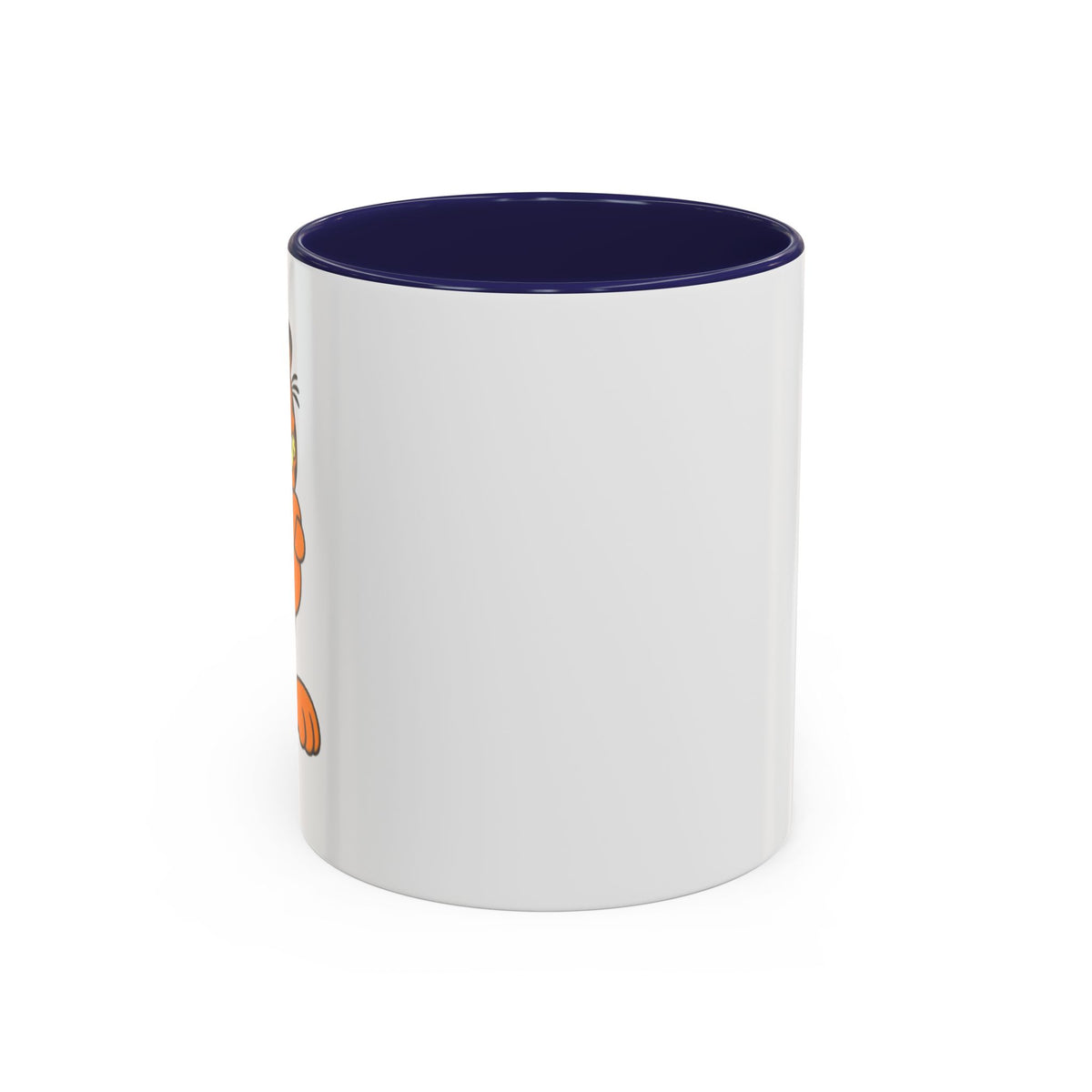 Cute Orange Cat Coffee Mug — Accent 11/15oz Ceramic Mug