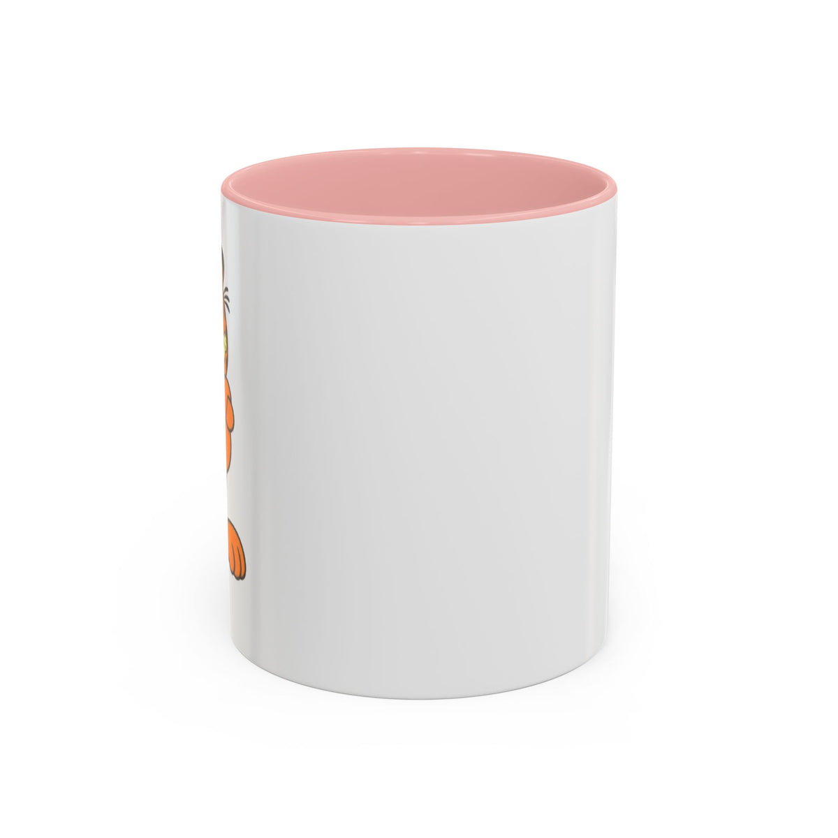 Cute Orange Cat Coffee Mug — Accent 11/15oz Ceramic Mug