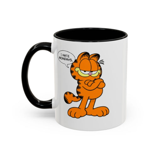 Cute Orange Cat Coffee Mug — Accent 11/15oz Ceramic Mug