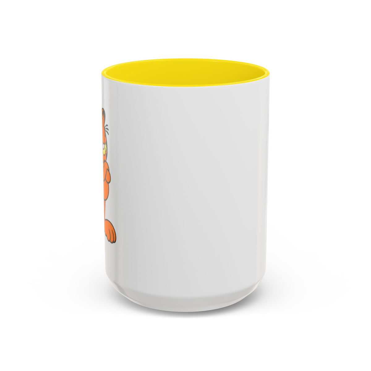 Cute Orange Cat Coffee Mug — Accent 11/15oz Ceramic Mug