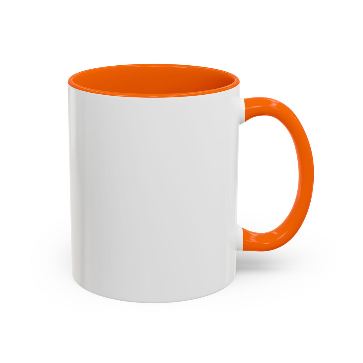 Cute Orange Cat Coffee Mug — Accent 11/15oz Ceramic Mug