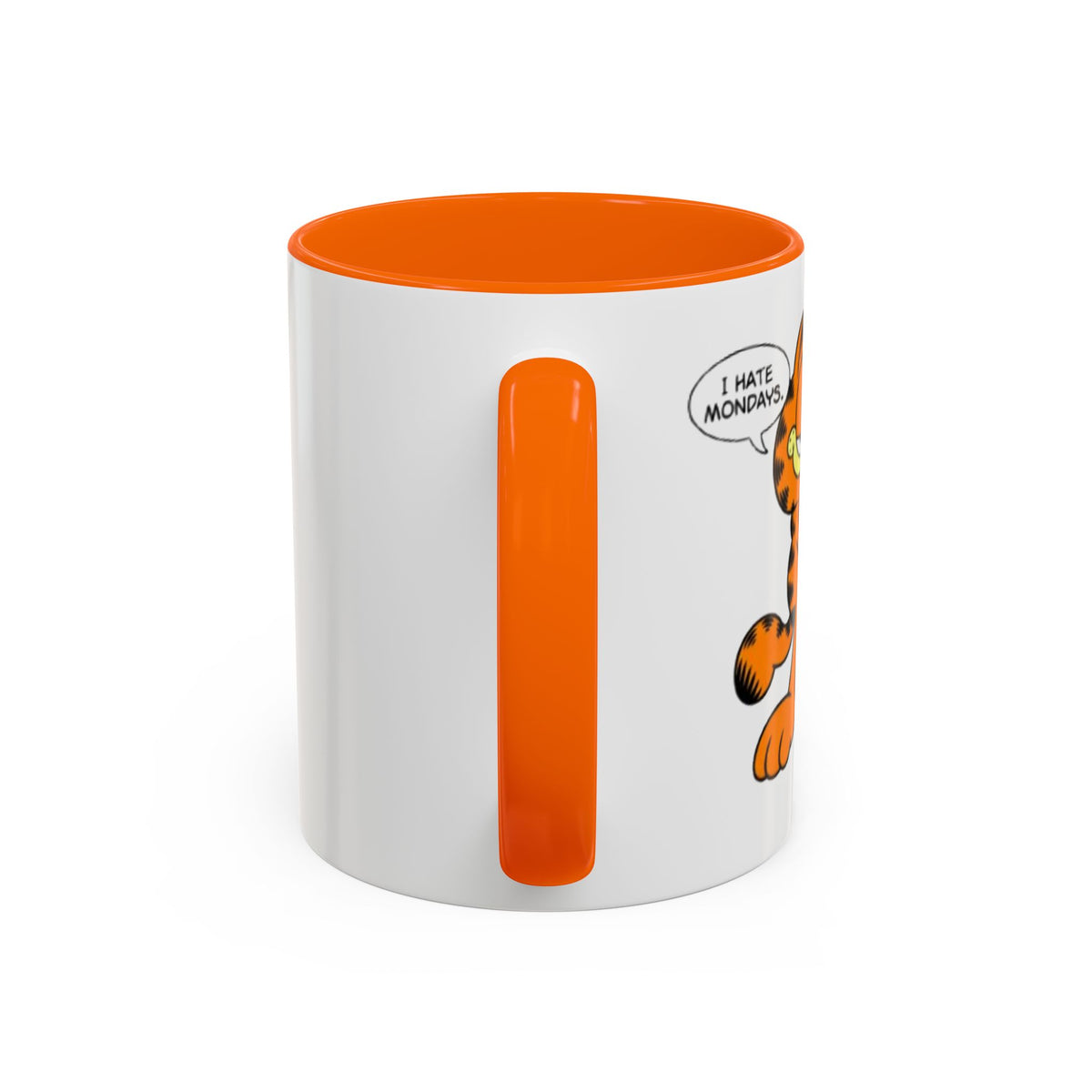 Cute Orange Cat Coffee Mug — Accent 11/15oz Ceramic Mug