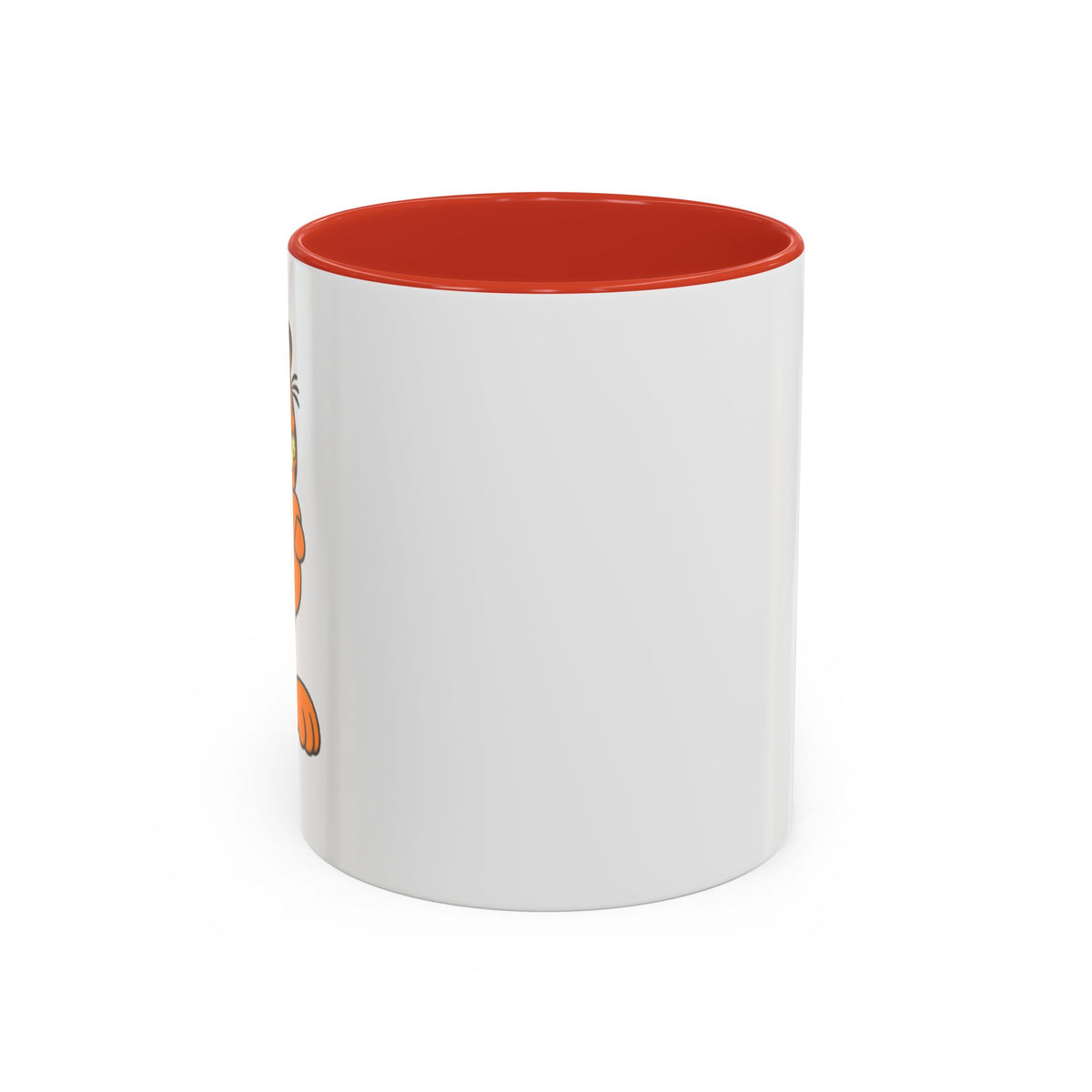 Cute Orange Cat Coffee Mug — Accent 11/15oz Ceramic Mug